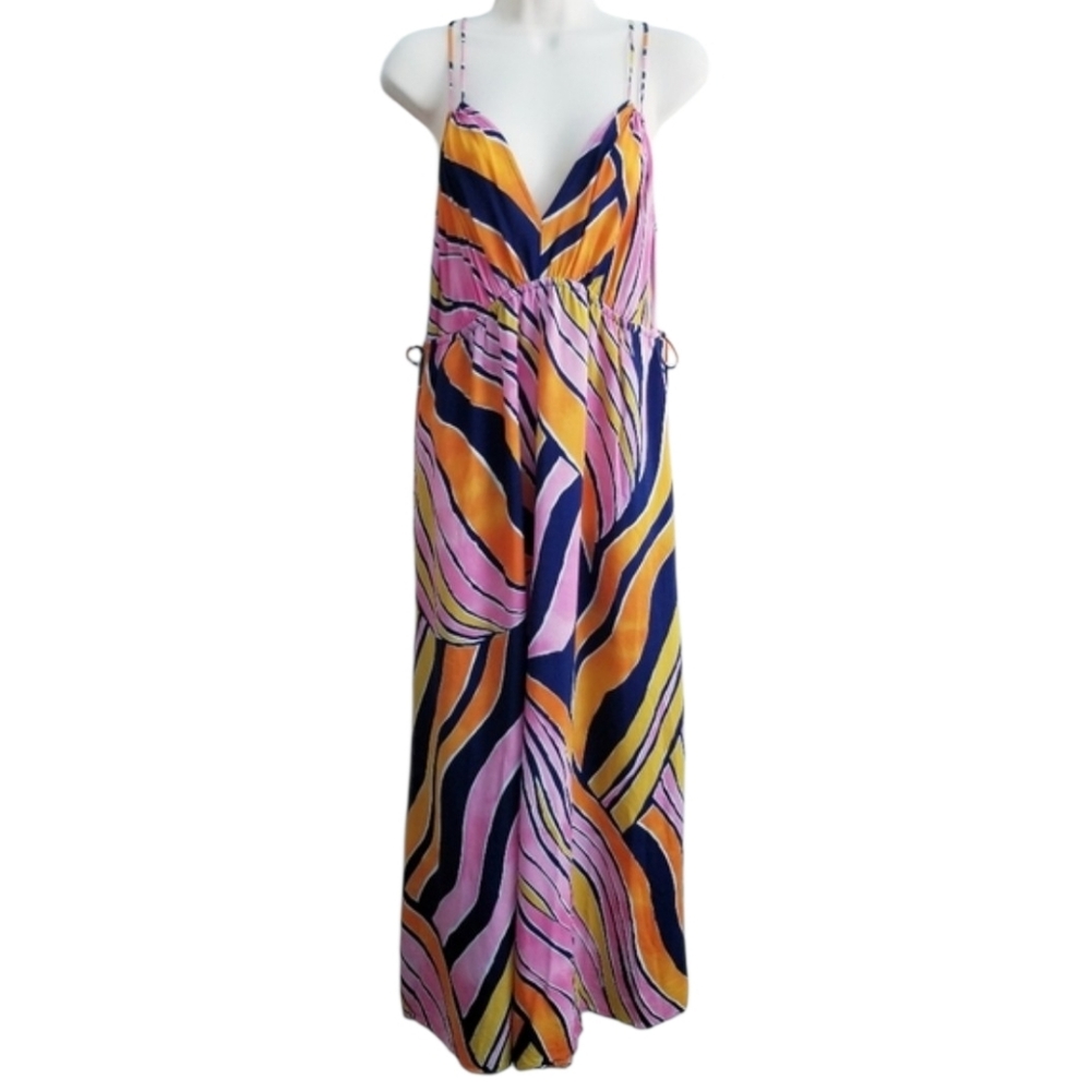 Anthropologie Maeve Finley Wide Leg Jumpsuit - Picture 1 of 16